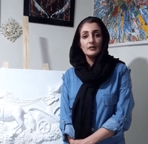 گچبری مدرن کالسکه و اسب