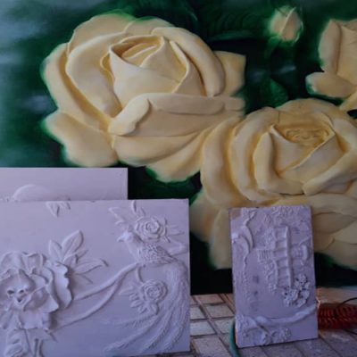 تابلو های گچبری مدرن