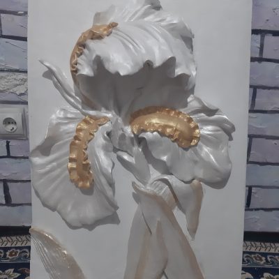 آموزش گچبری مدرن گل شیپوری