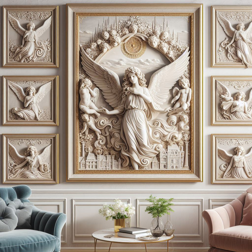 تابلو گچبری مدرن