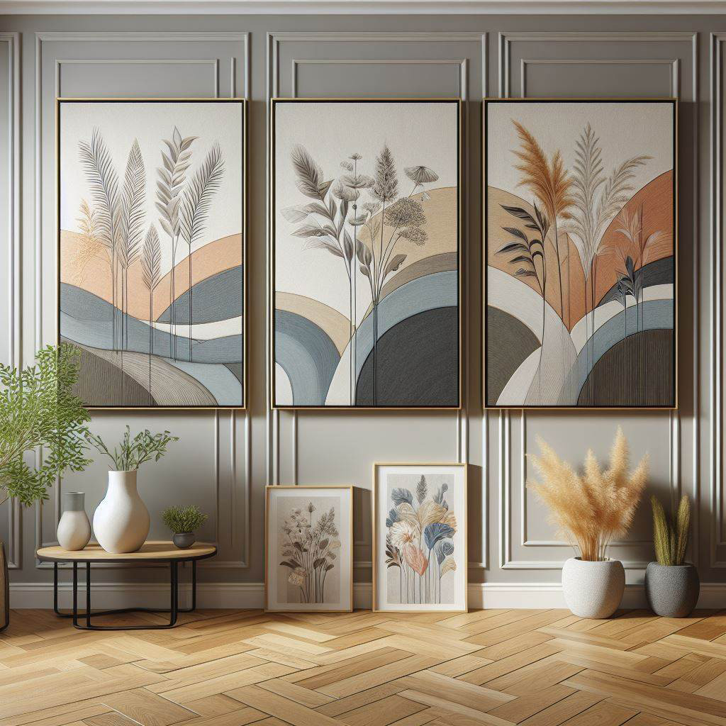 تابلو گچبری مدرن