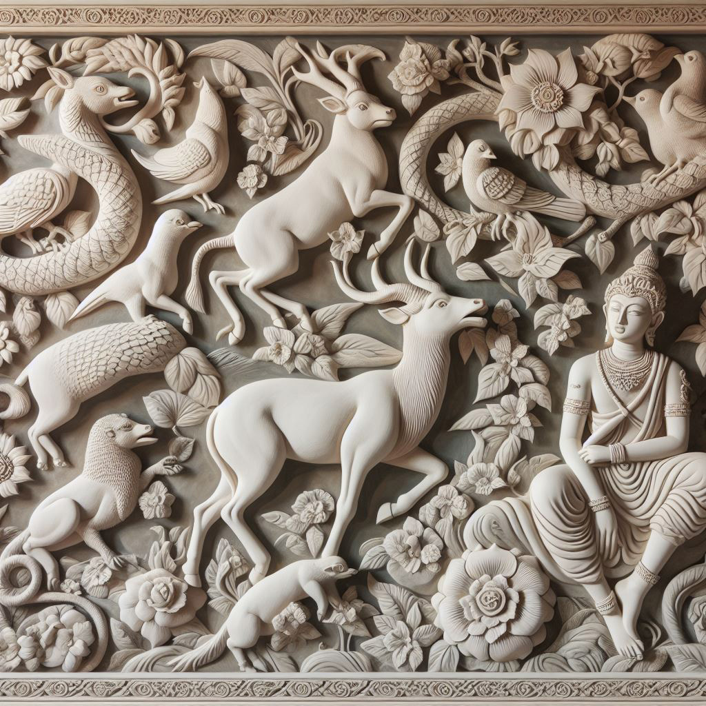 تابلو گچبری مدرن