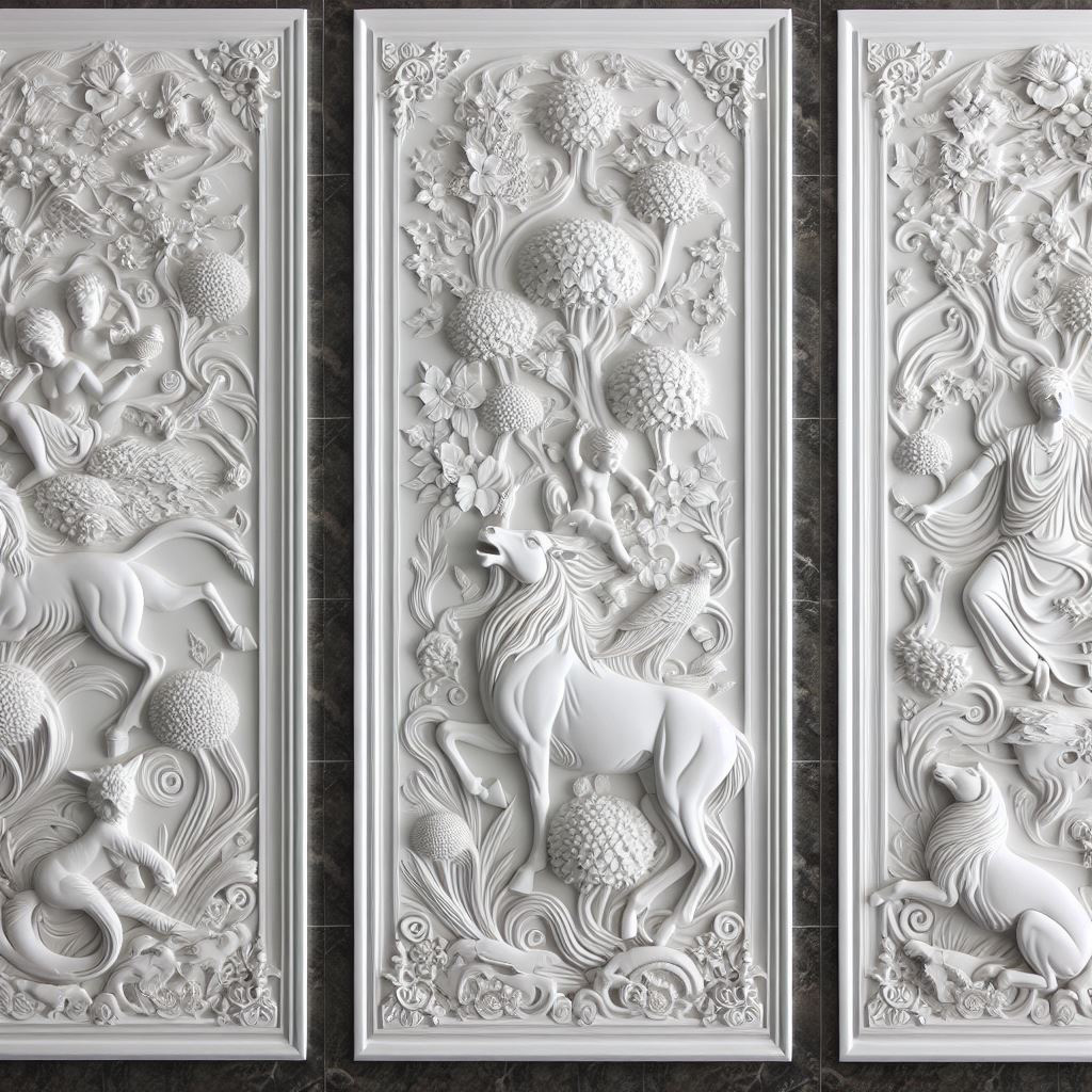 تابلو گچبری مدرن