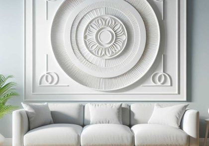 گچبری مدرن جلب زیبایی و کارایی در دیزاین داخلی