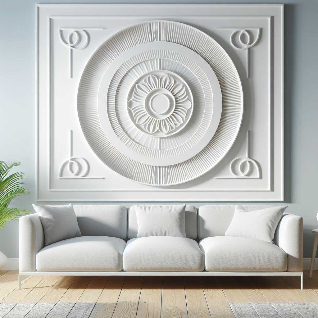 گچبری مدرن جلب زیبایی و کارایی در دیزاین داخلی