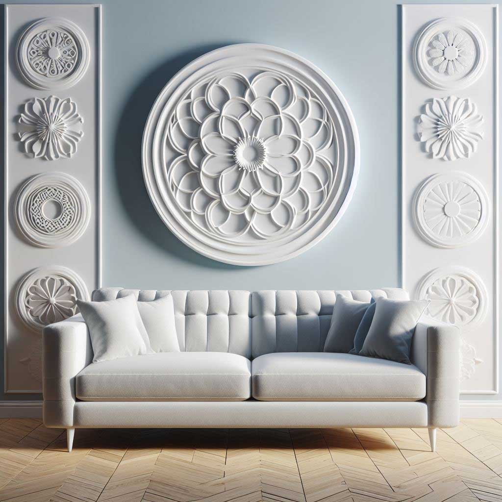 گچبری مدرن جلب زیبایی و کارایی در دیزاین داخلی