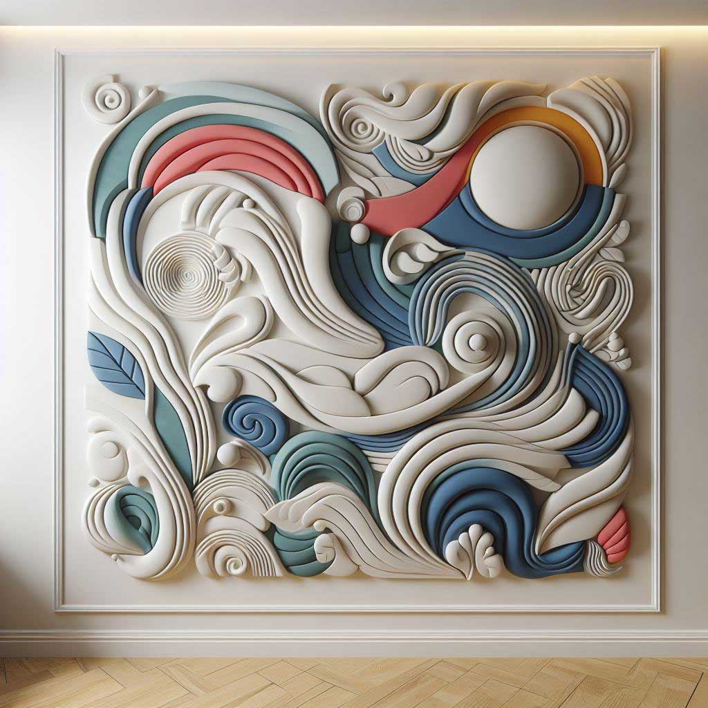 گچبری مدرن جلب زیبایی و کارایی در دیزاین داخلی