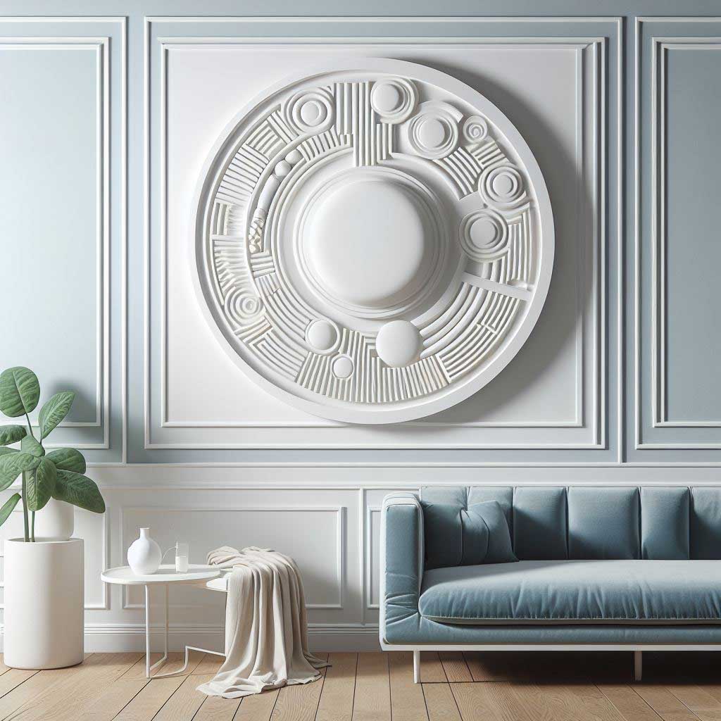 گچبری مدرن جلب زیبایی و کارایی در دیزاین داخلی